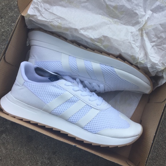 adidas Shoes - New Adidas flashback white shoes Sz 10